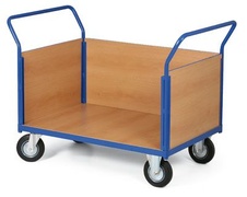 Stavebnicový plošinový vozík, nosnosť 400 kg
