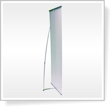 Banner Display Clip-On Style X 160x200